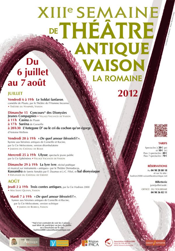 XIIIème Semaine de Théâtre Antique de Vaison-la-Romaine