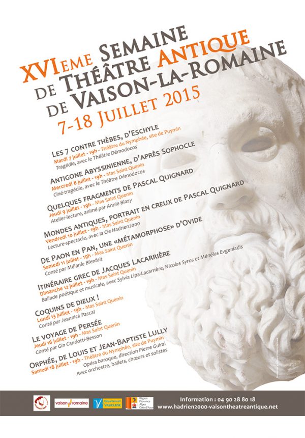 XVIème Semaine de Théâtre Antique de Vaison-la-Romaine